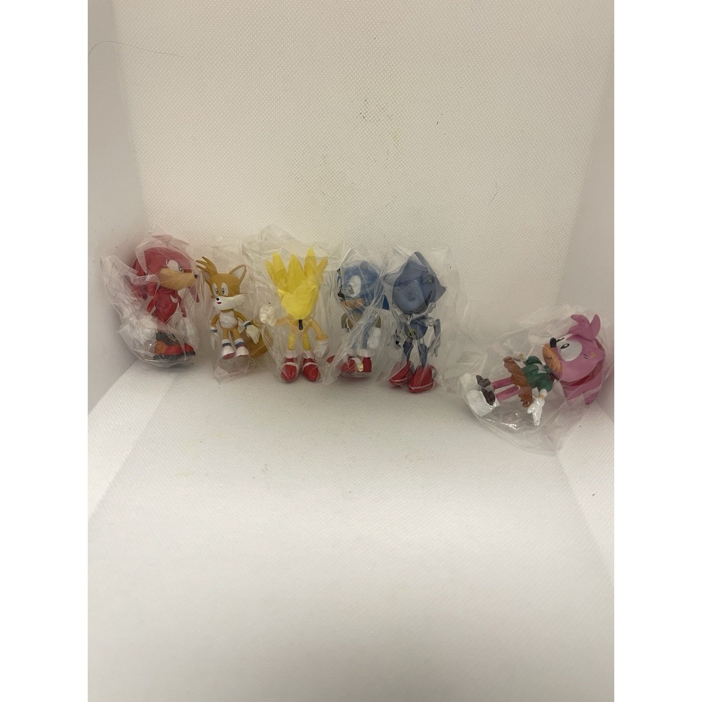 Jazwares Sonic The Hedgehog 20th Anniversary 6 Pack Mini Figure‎ Set Toy R Us